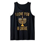 Photo Gallery ti amo un latke divertente giochi ebraici hanukkah chanukah canotta