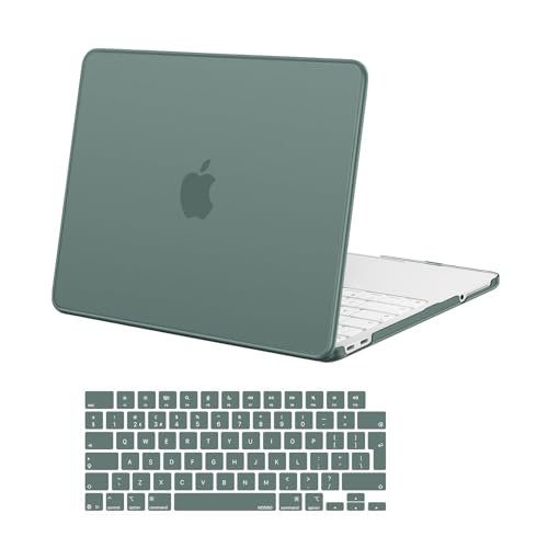 MOSISO Compatible with MacBook Neo Case 13 inch 2026, Emerald Green