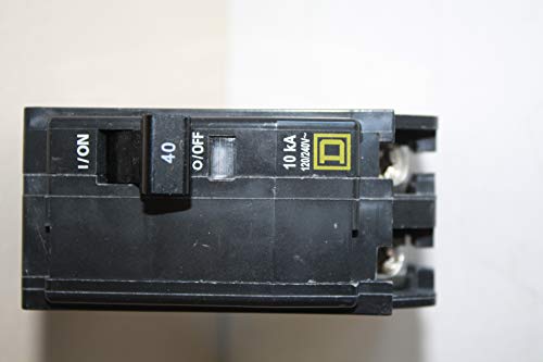 New Square D QO240 Circuit Breaker 2 Pole 40A 120/240V 10kA QO Series