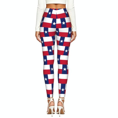 Leggings de compresión de Texas suaves que estilizan la silueta femenina en el entrenamiento 3