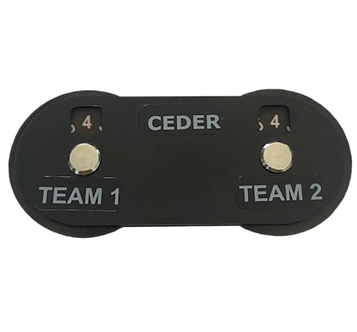 CEDER - Score-Marker, Boccia-Score-Zähler, Spiel, Sport, Petanque, Zubehör, Punktzähler, Punktmarker, Petanque