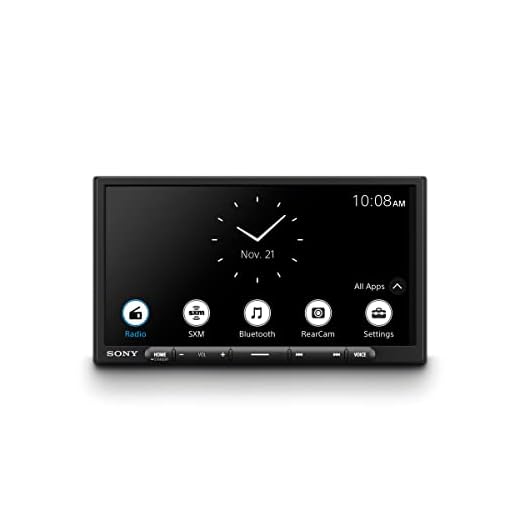 Sony XAV-AX4000 7-Inch Multimedia Receiver with Wireless Car Play/Android Auto and Maestro Ready