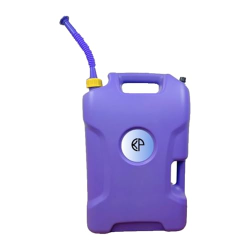 KP Utility 5-Gallon Purple Watering & Storage Can – Durable Leak-Proof Flexible Pour Spout