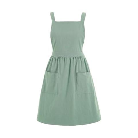 Pinknoke Cotton Linen Apron Dress Cover