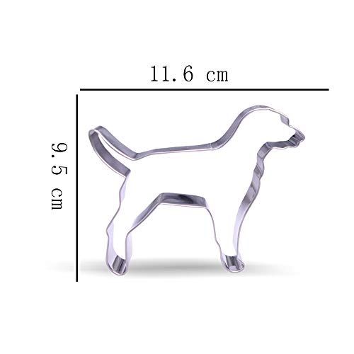 11,6 cm Labrador Hund Ausstechform - Edelstahl
