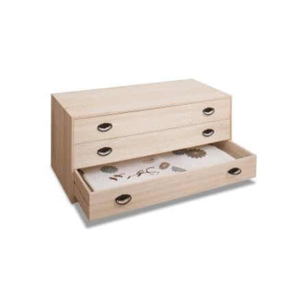 Amazon たとう紙ごと余裕で収納 桐たんす引出し３段 国産品 完成品 チェスト タンス オンライン通販