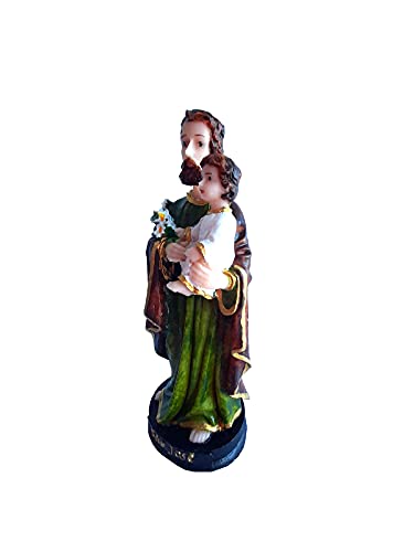Imagem São José Pai Adotivo De Jesus Escultura 15 Cm Resina