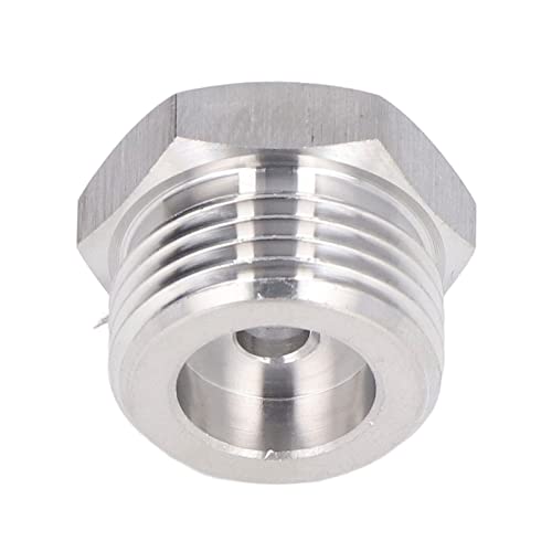 Equipamento de tanque de peixes regulador 304 aço inoxidável 2 peças adaptador de barril de cola dis