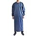 SSB Tablier d'atelier imperméable pour homme et femme, extra long, résistant aux acides et aux alcalins, tablier de cuisine épais à manches longues C 120 x 130 cm