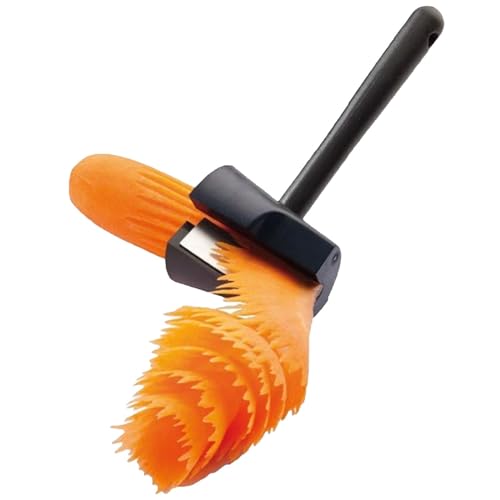 1 Piece Taille Crayon Legume Spiraliseur, Eplucheur Légumes Et Fruits, Eplucheur Pomme De Terre, Gadget Cuisine, Bigoudis Decoupe Legumes Pour, Carottes, Courgette [Couleur aléatoire]