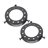 Cadre de plafonnier : serrez les trois vis du connecteur pour garantir un ajustement sûr, le trou supérieur permet à la chaleur générée par l'ampoule de s'échapper.