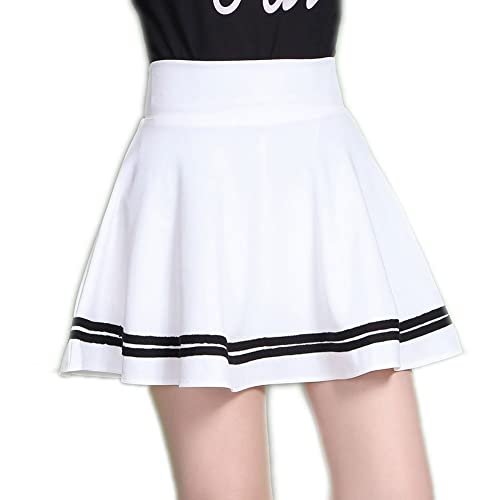 Image of Girls Kids Skater Skirts with Attached Inner Shorts (3 Years - 15 Years) rayon blend