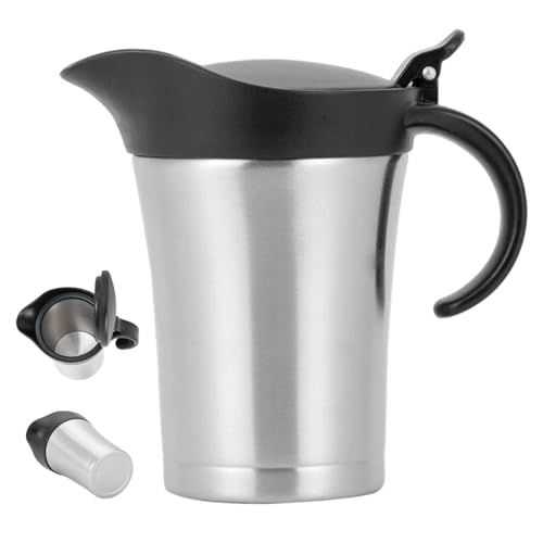 Saucière isotherme en acier inoxydable au design contemporain