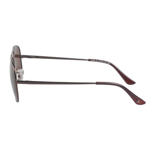Image of Fueel Polarized Aviator Sunglasses for Men & Women | UV Protected Retro Half Frame Sunglasses | Lightweight Stylish Frame