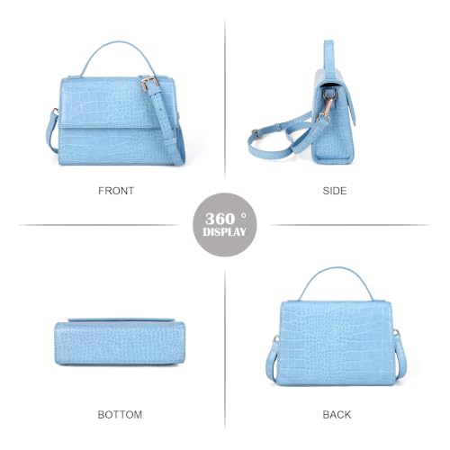 Image of Gladdon Small Crossbody Purse for Womens Trendy Ladies Top Handle Shoulder Bags(S: 5.12''x 7.87''x 2.56'')