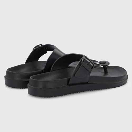 Image of Centrino Slides for Men | Comfortable & Stylish with Soft Insole | Trendy Design with Support Strap | Perfect for Spring Summer Traveling, Walking |Stylish & Everyday Flip Flops for Gents (7306)