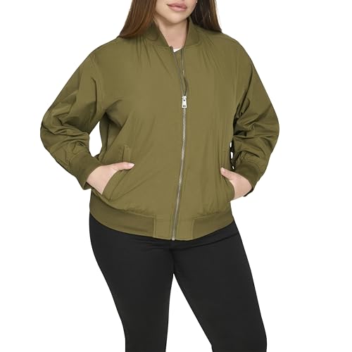 Image of Levi's Women's Lightweight Bomber Jacket with Rib-Knit Trim