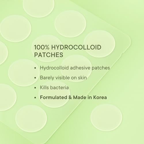 QUENCH BOTANICS Matcha Tea Clarifying Acne Patches, 1 Count