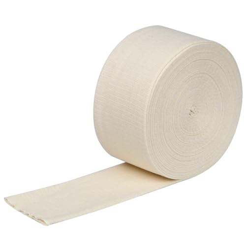 Elasticated Support Bandage Elastic Tubular Compression Bandages Cotton Retention Bandage for Arms Medium Ankles Knees 8.75CMX10M