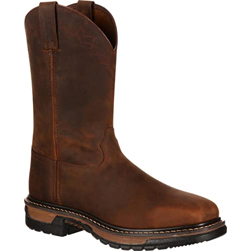 ROCKY Original Ride Steel Toe Western Boot