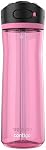 Contigo Ashland 2.0 Bouteille d'eau avec poignée de paille et de transport, plastique sans BPA, lave-vaisselle, Azalea, 24 oz (709 mL)