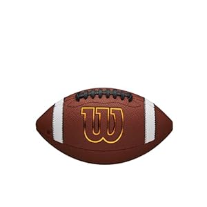 Wilson GST SpeedSkin Jugend-Football, Braun