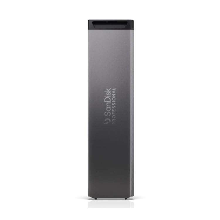 SanDisk Professional 44TB G-RAID Mirror 2-Bay RAID Array (2 x 22TB, Thunderbolt 3) with SSD Mag 2TB (2 Items)
