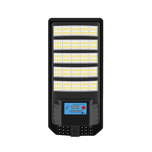 Genérico Luces Solares De Calle | Luz De Jardín Impermeable Con Sensor De Movimiento - Farolas Con Mando A Distancia Para Césped Terraza Garaje Jardín Sendero Entrada -