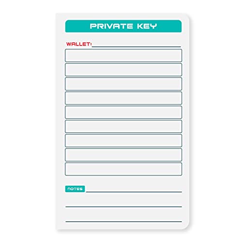Almacenamiento en frío de clave privada SHIELDFOLIO Stonebook, papel premium de 5.5 pulgadas 6