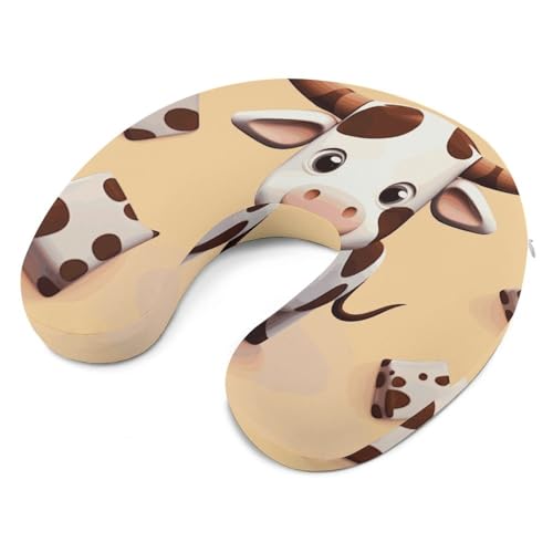Almohada de espuma viscoelástica 30 cm x 25 cm cervical miniatura 6