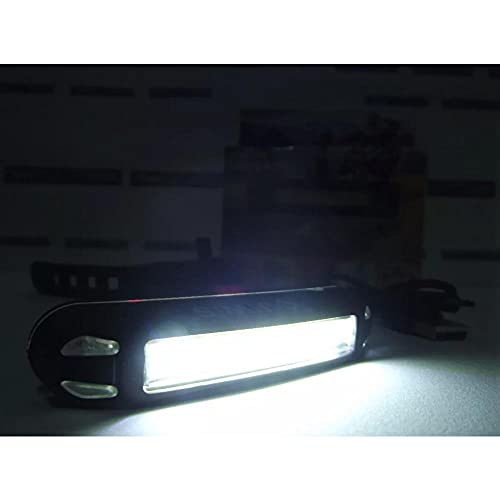 Lanterna Led Traseira 2 Cores Bike Sinalizador Usb 5 Modos