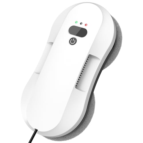 Window Cleaning Robot with Dual Spray and Suction