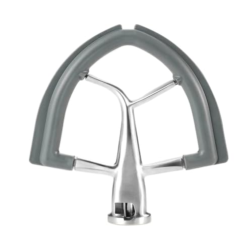 Accesorio de paleta for batidora pie con cabezal inclinable 4,5-5 QT, tazón batidor silicona repuesto