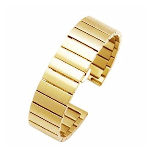Bracelet de montre en acier inoxydable argenté universel