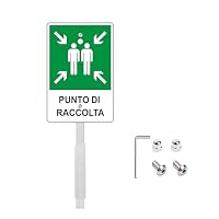 Cartello Uscita di emergenza destra – Exit in PVC piastra in schiuma rigida 300 x 200 mm – 3 mm di spessore