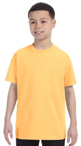 Gildan Heavy Cotton Youth 5.3 oz. T-Shirt-L (Yellow Haze)