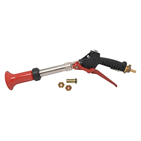 Valley Industries Adjustable Flash Spray Gun - Up to 5.5GPM, 400 PSI, Interchangeable Nozzles Cover