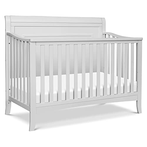 Davinci Anders 4-In-1 Convertible Crib In Cloud Grey, Greenguard Gold Certified #TOP9