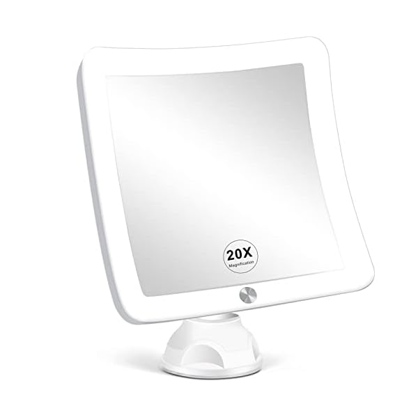 Fabuday 20X Lighted Magnifying Mirror with Light, Upgraded 2023 Version