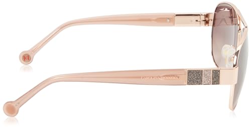 Carolina Herrera Brown Gradient Navigator Ladies Sunglasses HER 0135/S 0DDB/HA 593