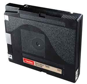 Cartouche de bande 1/2 Imation 9840 pour archivage de données informatiques 20 Go