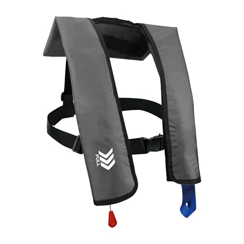 Image of Automatic Inflatable Life Jackets for Adults Life Vests PFD Low Profile Load Capacity Up to 330lbs