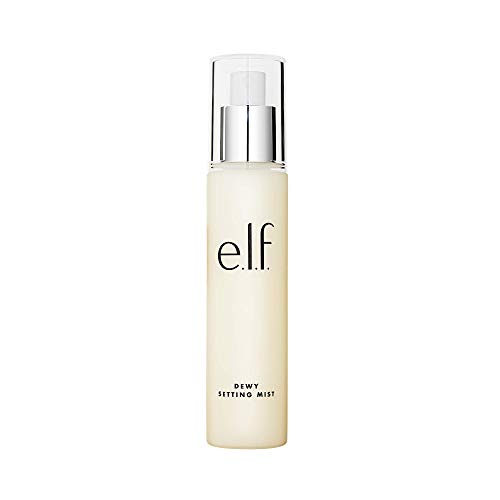 e.l.f. Dewy Setting Mist Hydrating, Luminizing, Long Lasting Sets Makeup, Conditions Coconut Infused 2.7 Fl Oz