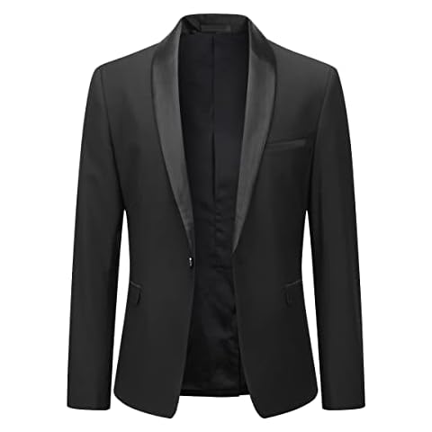 YOUTHUP Men's Slim Fit Blazer Jacket Cover
