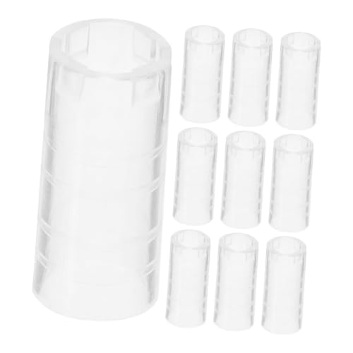 ELAYARD 10Piezas Ampollas Transparente Uds Disyuntor de Vidrio Antideslizante de Usar Enfermeras y Médicos de Ampollas con Robusto y Duradero