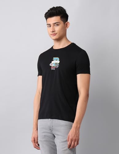 Image of U.S. Polo Assn. Denim Co. Men's Cartoon Slim Fit T-Shirt