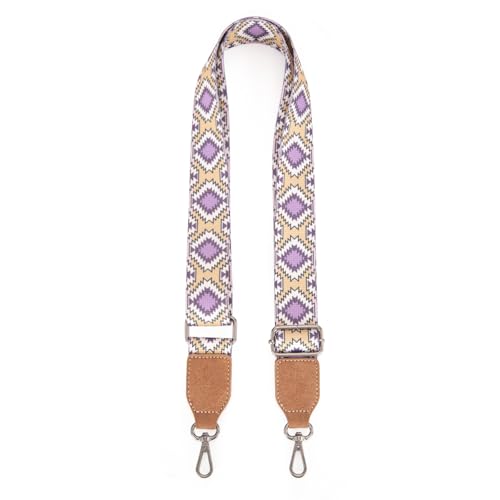 Image of Wrangler Aztec Crossbody Bags for Women Southwestern Print Canvas Shoulder Purse with Distressed Look and Adjustable Strap