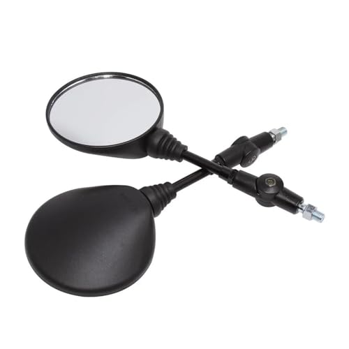Rétroviseurs réglables moto filetés 10mm universels ronds