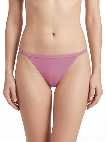 Image of Sexy Basics Womens String Bikini Briefs | 100% Cotton | No Show Underwear | Multi Packs & Colors
