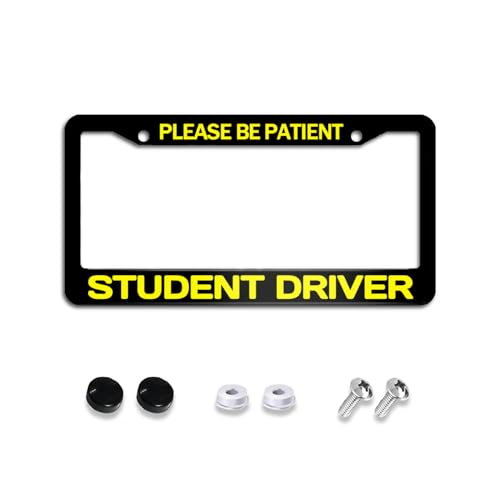 License Plate for Student Drivers
